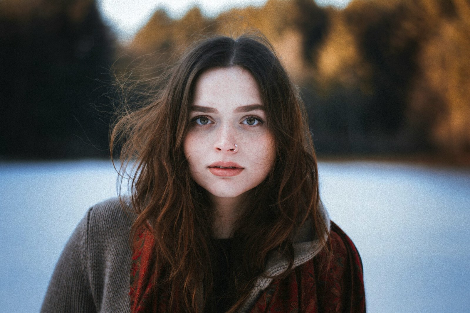 Confident young professional woman with natural look representing modern business leadership
